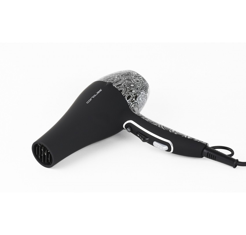 Corioliss Paisley Silver Hairdryer
