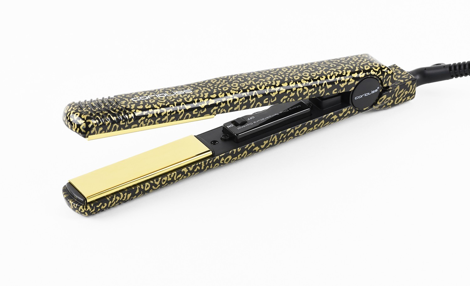 corioliss c3 gold leopard hair straightener